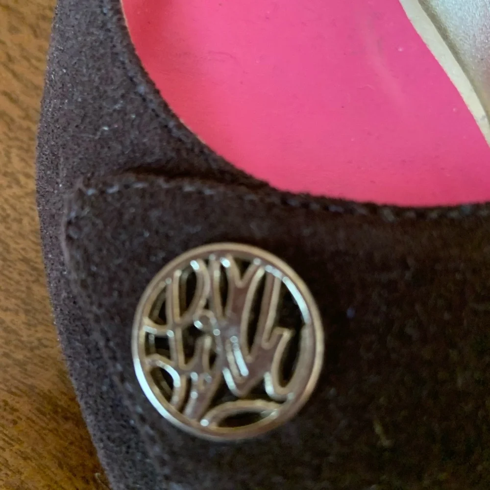 Lilly Pulitzer Brown Peep-Toe Wedges - Picture 6 of 7